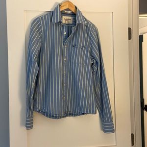 Abercrombie and Fitch Button-Up Mens Size M shirt